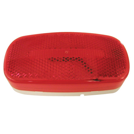 PETERSON Peterson V180R The 180 Series Piranha LED Oval Clearance/Side Marker Light With Reflex - Red V180R